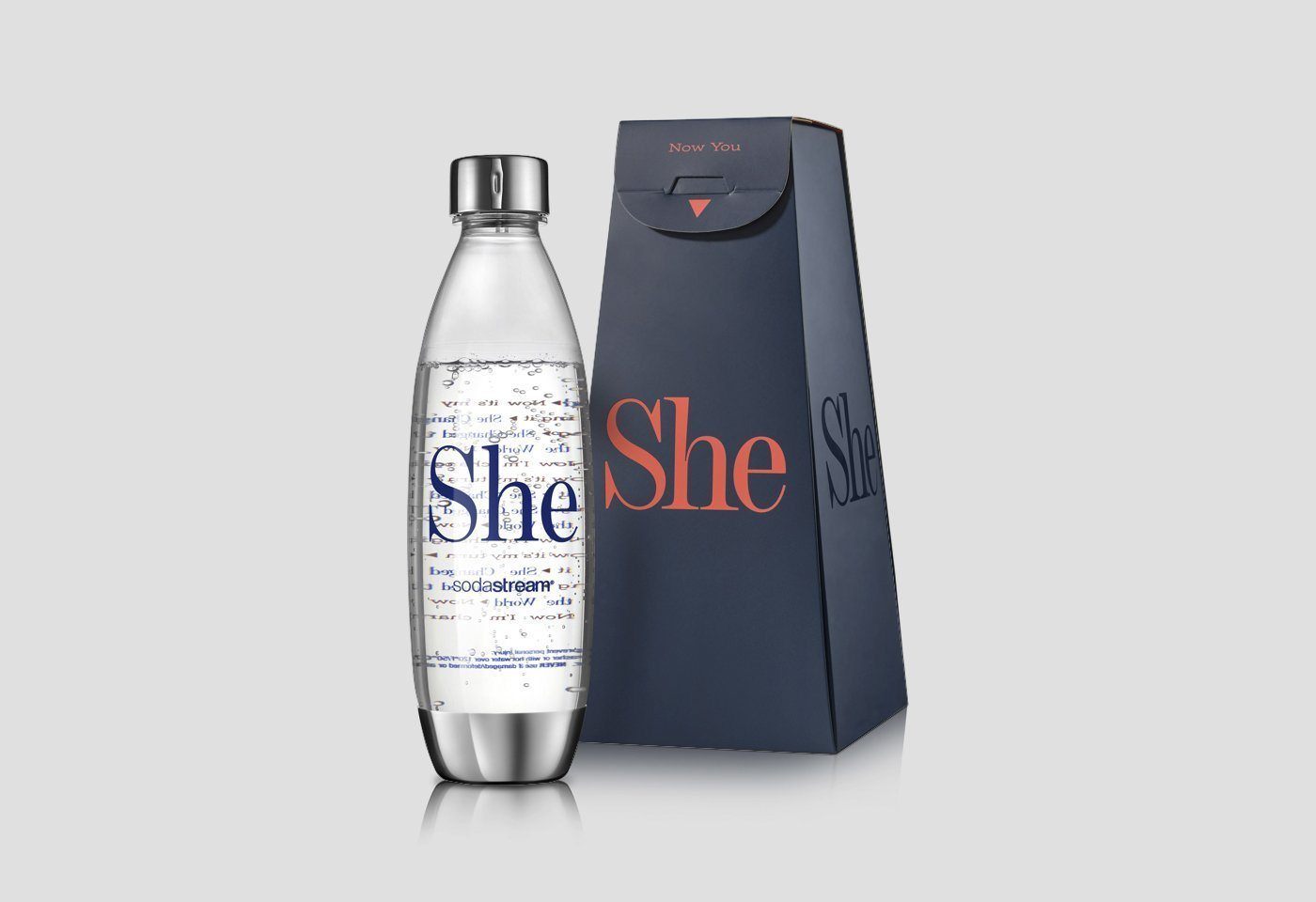 ״SHE״ Women's Day bottle sodastream