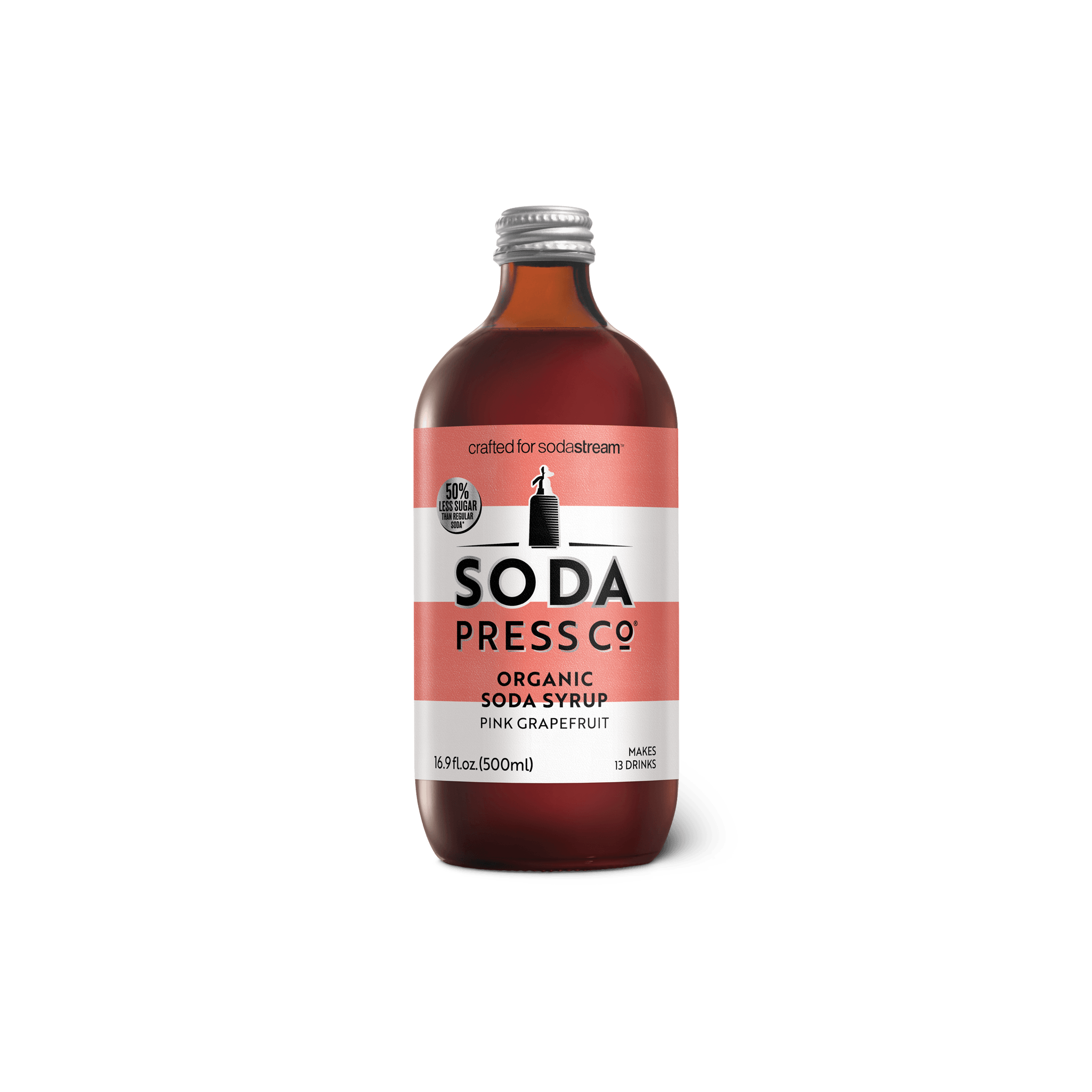 Soda Press Pink Grapefruit - 500ml sodastream