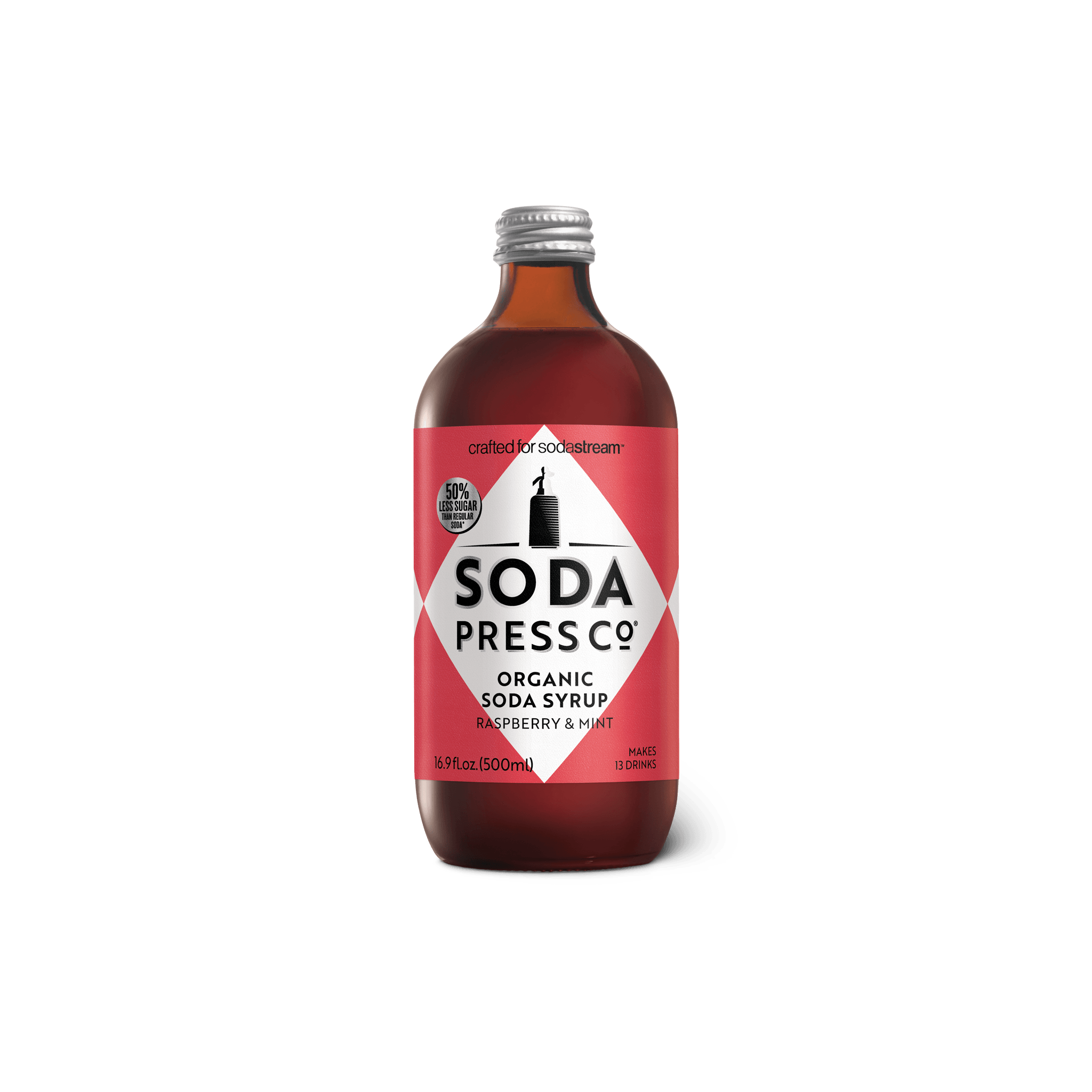 Soda Press Raspberry & Mint - 500ml